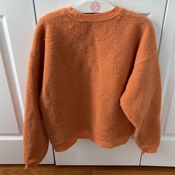 Outdoor Voices Orange Megafleece Crewneck - Picture 3 of 4